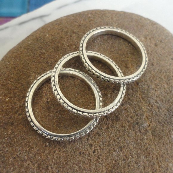 ⃘💍Stackable Gemstone Ring Set✨⃘ - Picture 13 of 15